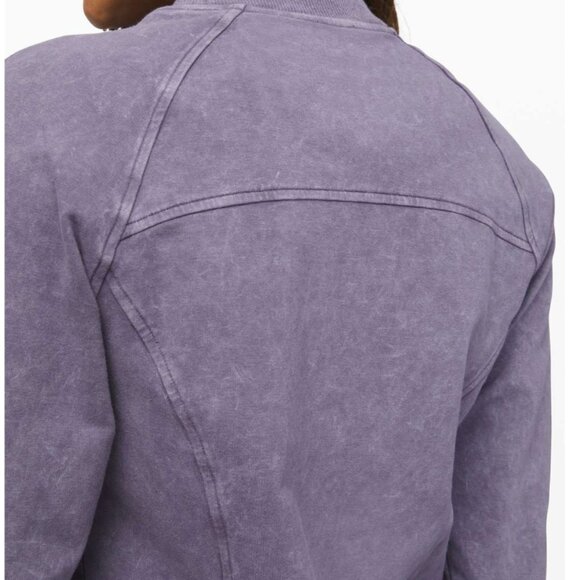 Lululemon Scuba Crew *Wash Washed Purple Quartz size 8 - Picture 2 of 9